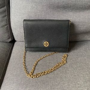 Black Tory Burch Crossbody Purse